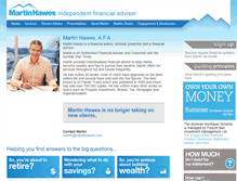 Tablet Screenshot of martinhawes.com